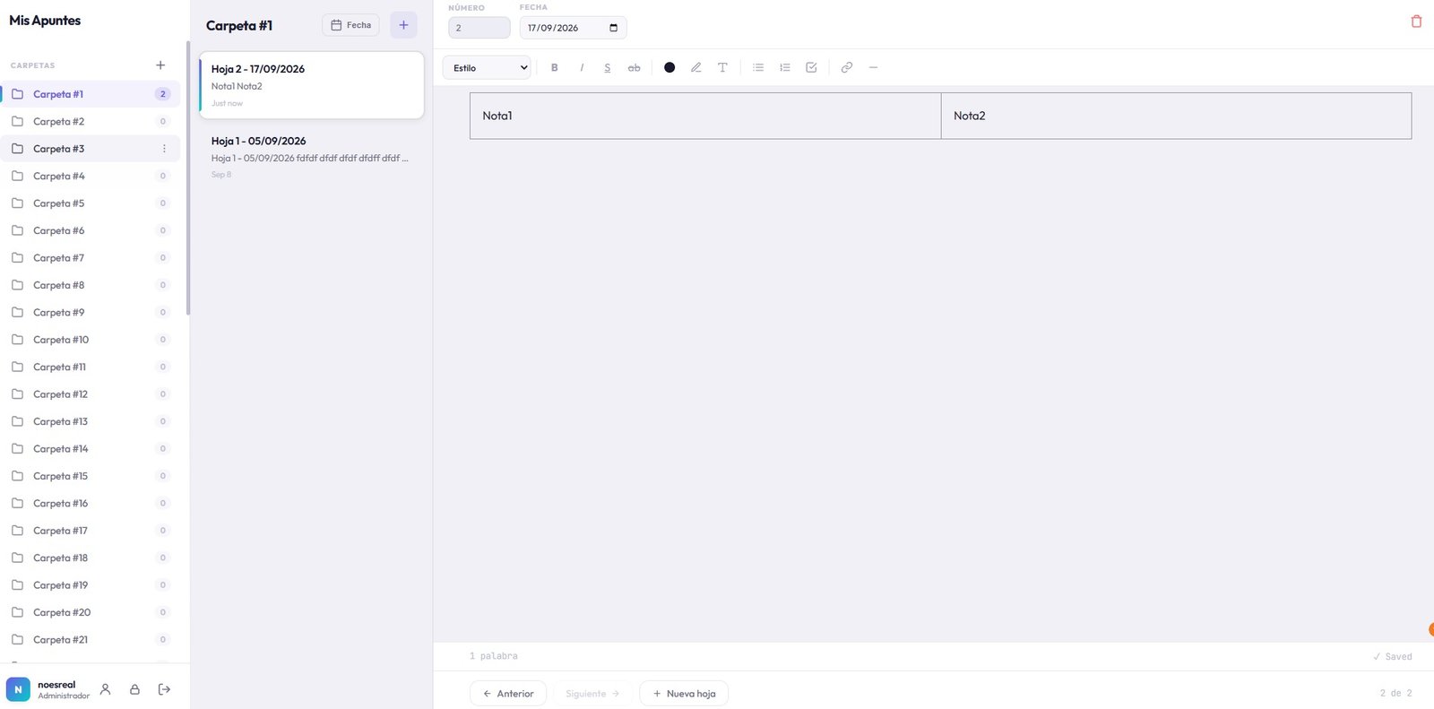 Notas Digitales